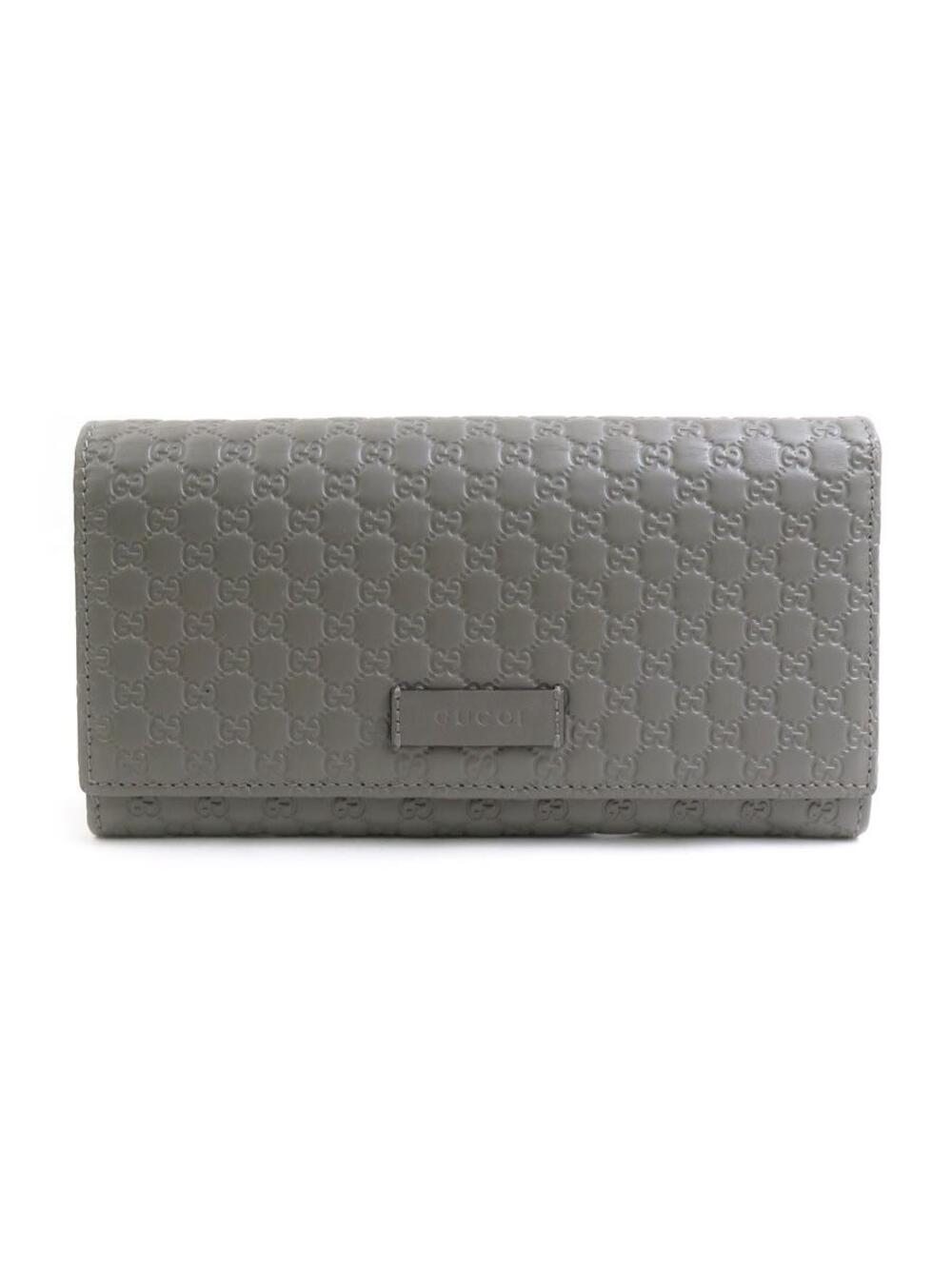 Auth Gucci Micro Guccissima Long Wallet #293582G22B